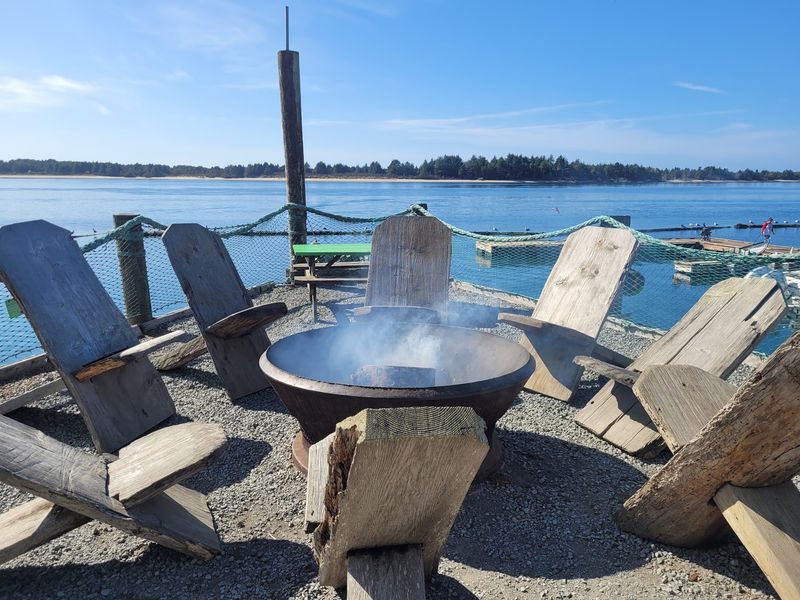 Firepits, Cats, and Waterfront Charm Firepits, Cats, and Waterfront Charm