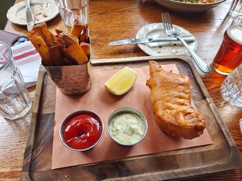 Fish and Chips Done the Way Britain Intended