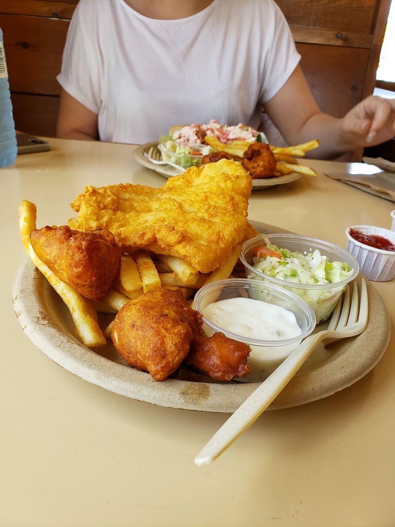 Fish and Chips and the Captain's Plate Fish and Chips and the Captain's Plate