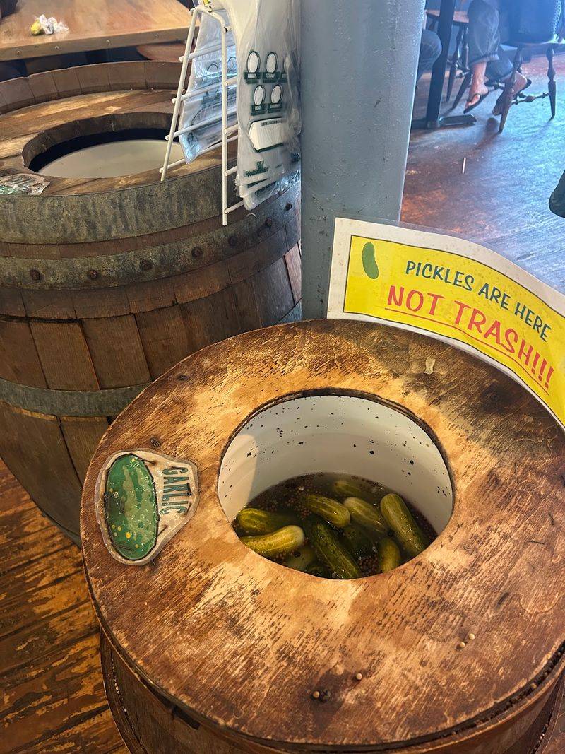 Free Pickles by the Barrel, a Beloved Ritual Free Pickles by the Barrel, a Beloved Ritual
