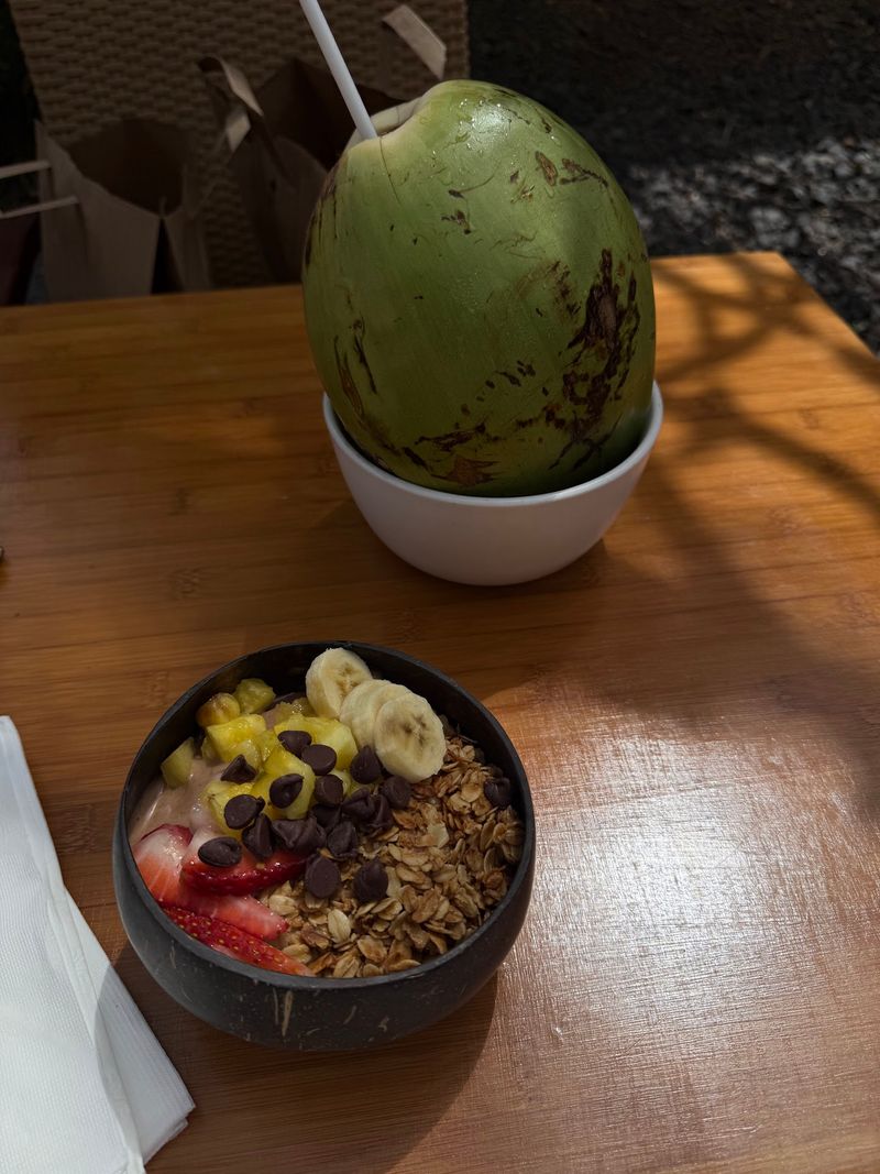 Fresh-Cracked Coconuts On Request
