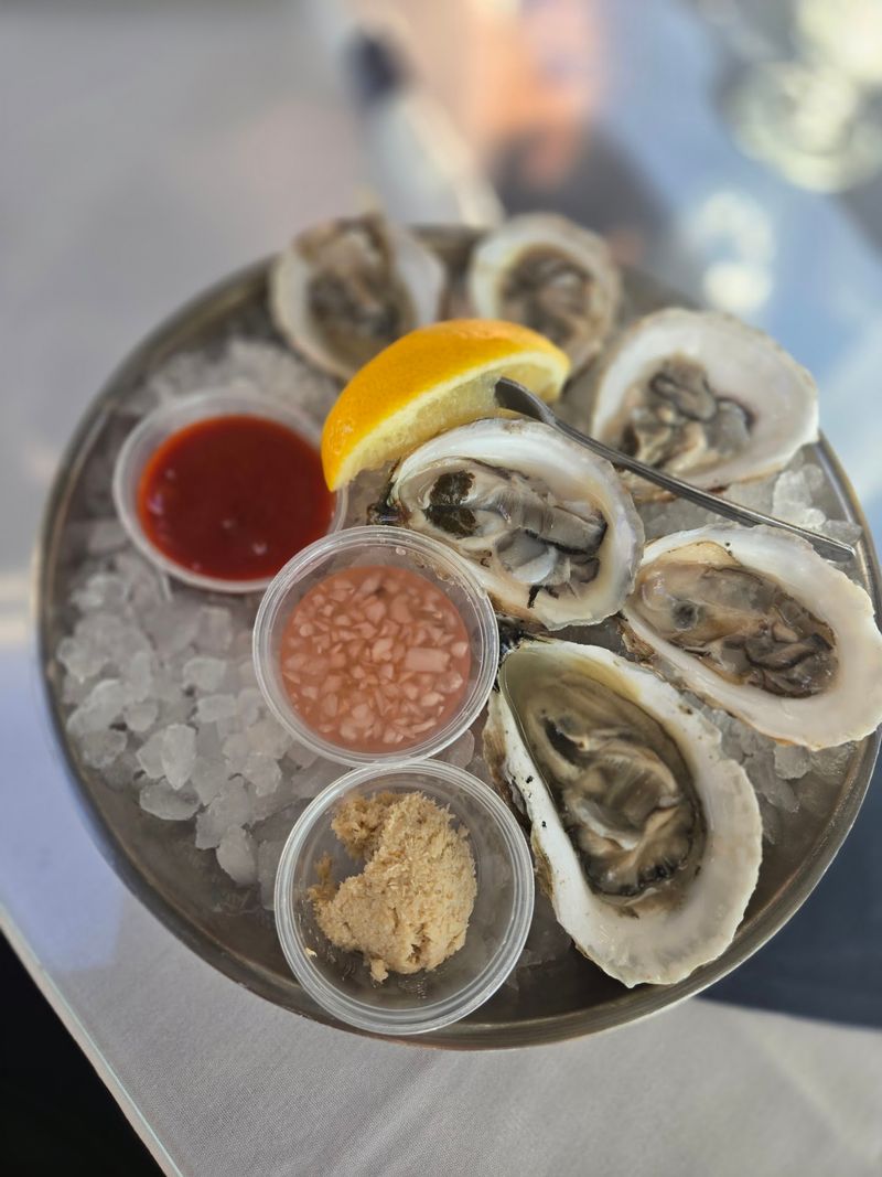 Fresh Oysters Straight From the Harbor Fresh Oysters Straight From the Harbor