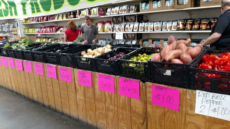 Fresh Produce in a Small but Real Section