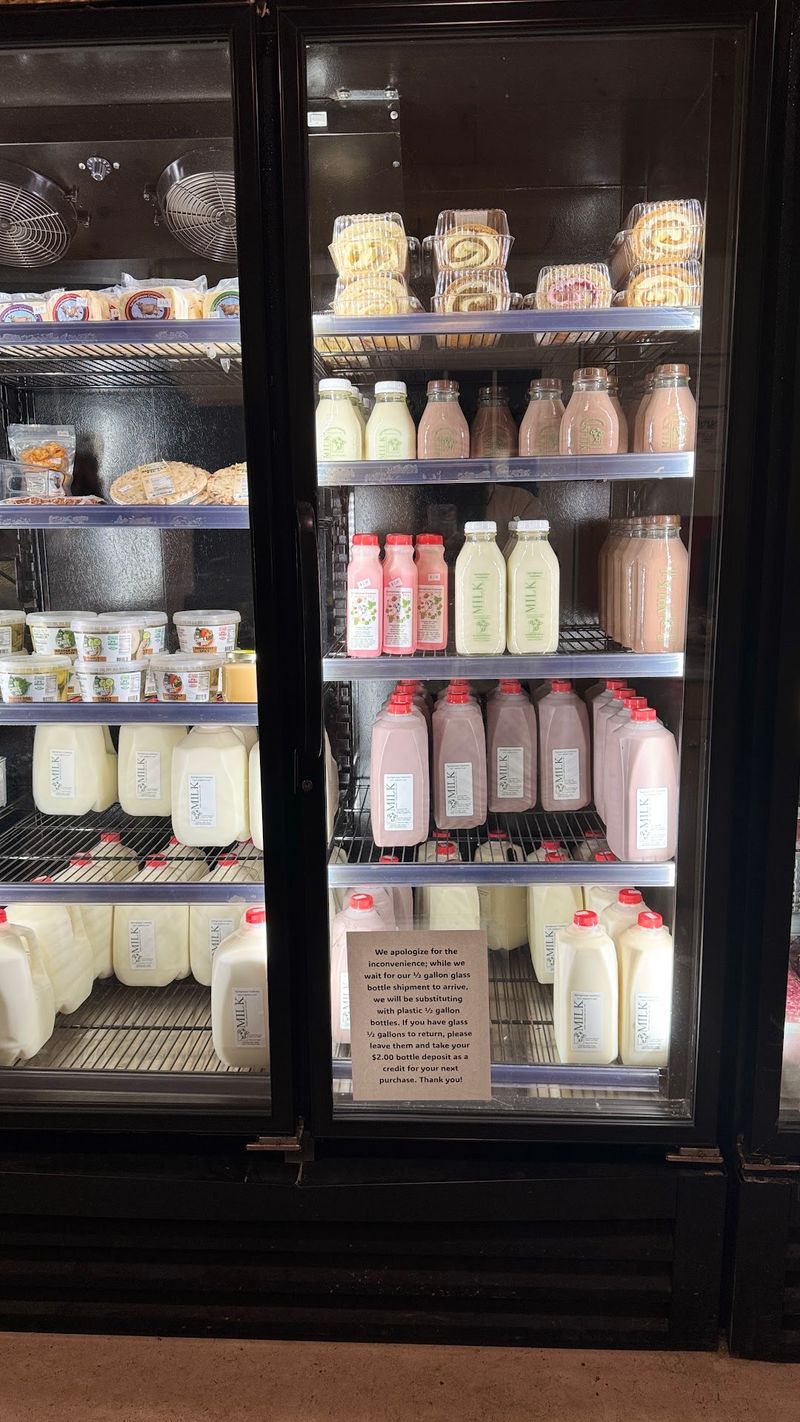 Fresh milk as the main event Fresh milk as the main event
