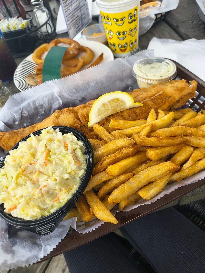 Fried Haddock and Friends from the Sea Fried Haddock and Friends from the Sea