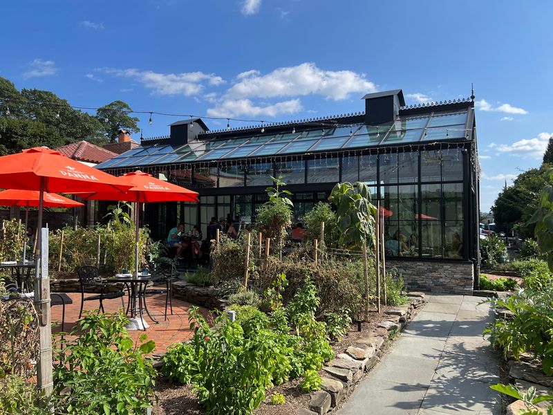 Gardens And A Greenhouse Worth Lingering In Gardens And A Greenhouse Worth Lingering In