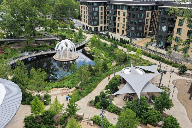 Gardens, Waterfalls, and Striking Architecture Gardens, Waterfalls, and Striking Architecture