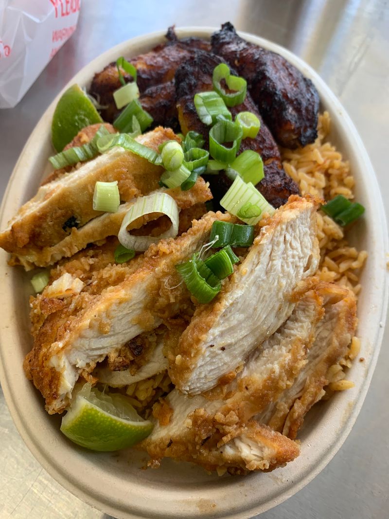 Garlic Chicken, Shrimp, Fish, and Other Plate Builders