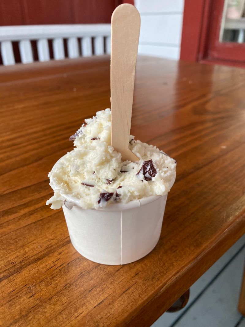 Gelato Made With Mint From the Garden Gelato Made With Mint From the Garden