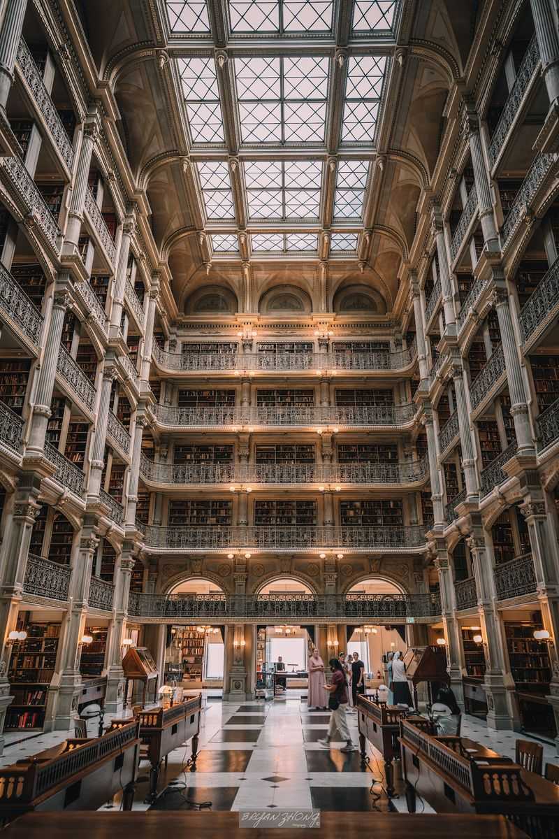 George Peabody Library, Baltimore, Maryland George Peabody Library, Baltimore, Maryland