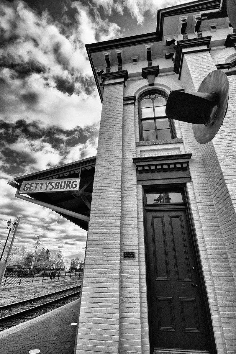 Gettysburg Lincoln Railroad Station™, Gettysburg, Pennsylvania Gettysburg Lincoln Railroad Station™, Gettysburg, Pennsylvania