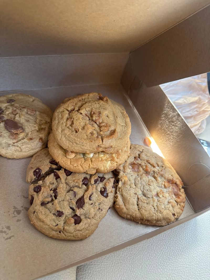 Giant Cookies Straight From the Oven Giant Cookies Straight From the Oven