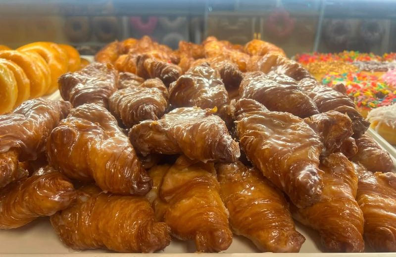 Glazed Croissants and Buttery Layers Glazed Croissants and Buttery Layers