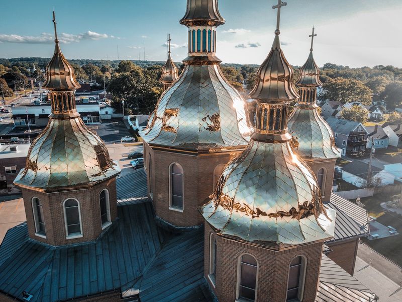 Golden Domes and Byzantine Splendor Outside Golden Domes and Byzantine Splendor Outside