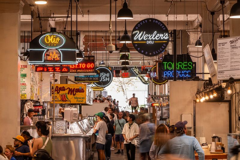 Grand Central Market, Los Angeles, United States Grand Central Market, Los Angeles, United States