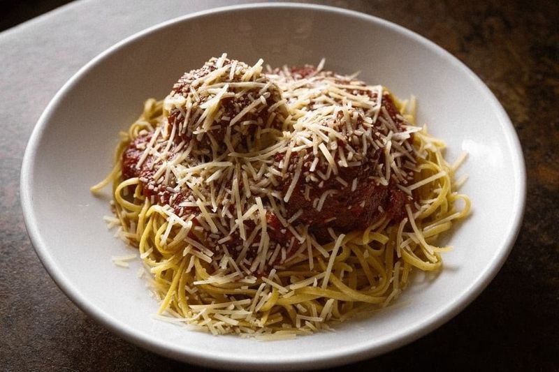Greek Spaghetti and the Comfort of Something Unexpected Greek Spaghetti and the Comfort of Something Unexpected