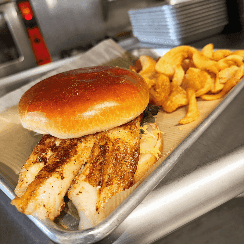 Grouper Sandwiches Big Enough to Share Grouper Sandwiches Big Enough to Share