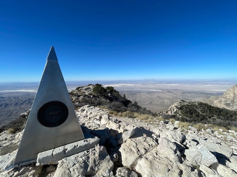 Guadalupe Mountains National Park, Salt Flat, Texas