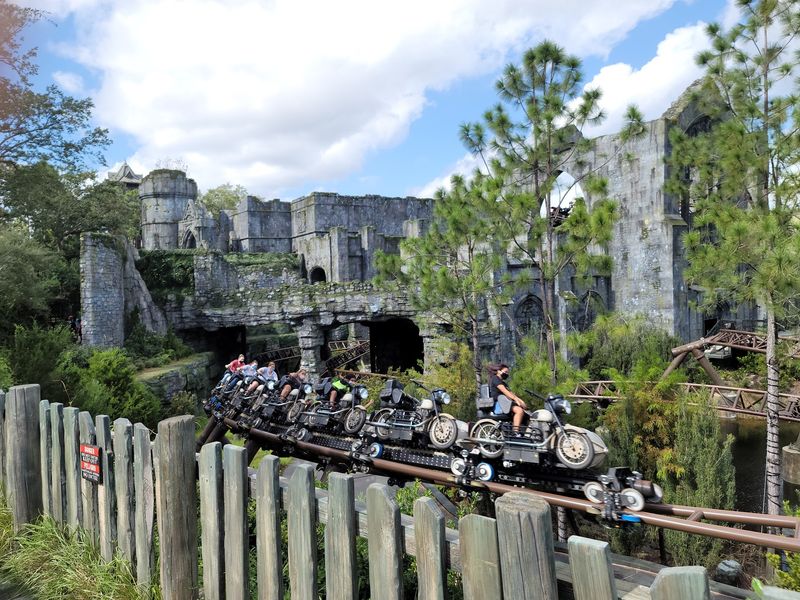 Hagrid's Magical Creatures Motorbike Adventure - Universal Orlando, Florida Hagrid's Magical Creatures Motorbike Adventure - Universal Orlando, Florida