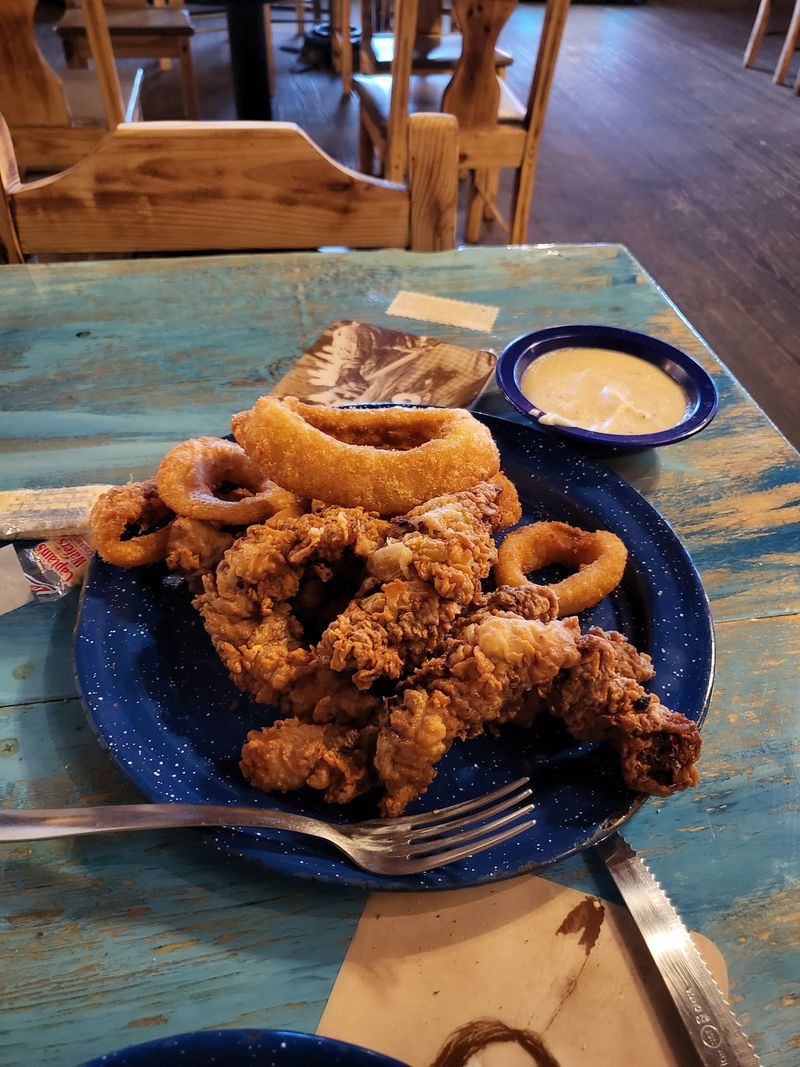 Hand-Patted Burgers And Crispy Onion Rings