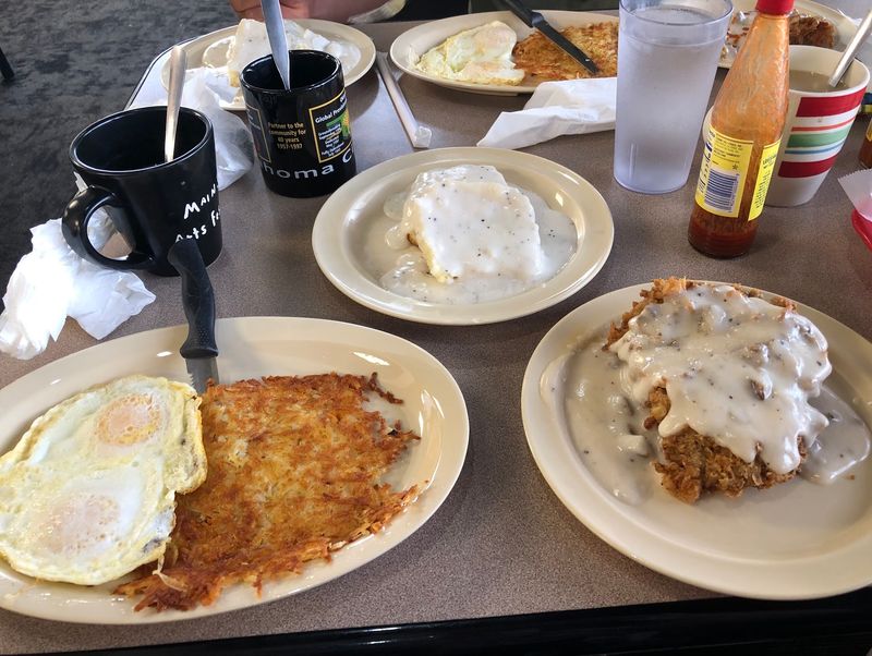 Hash Browns, Eggs and Coffee