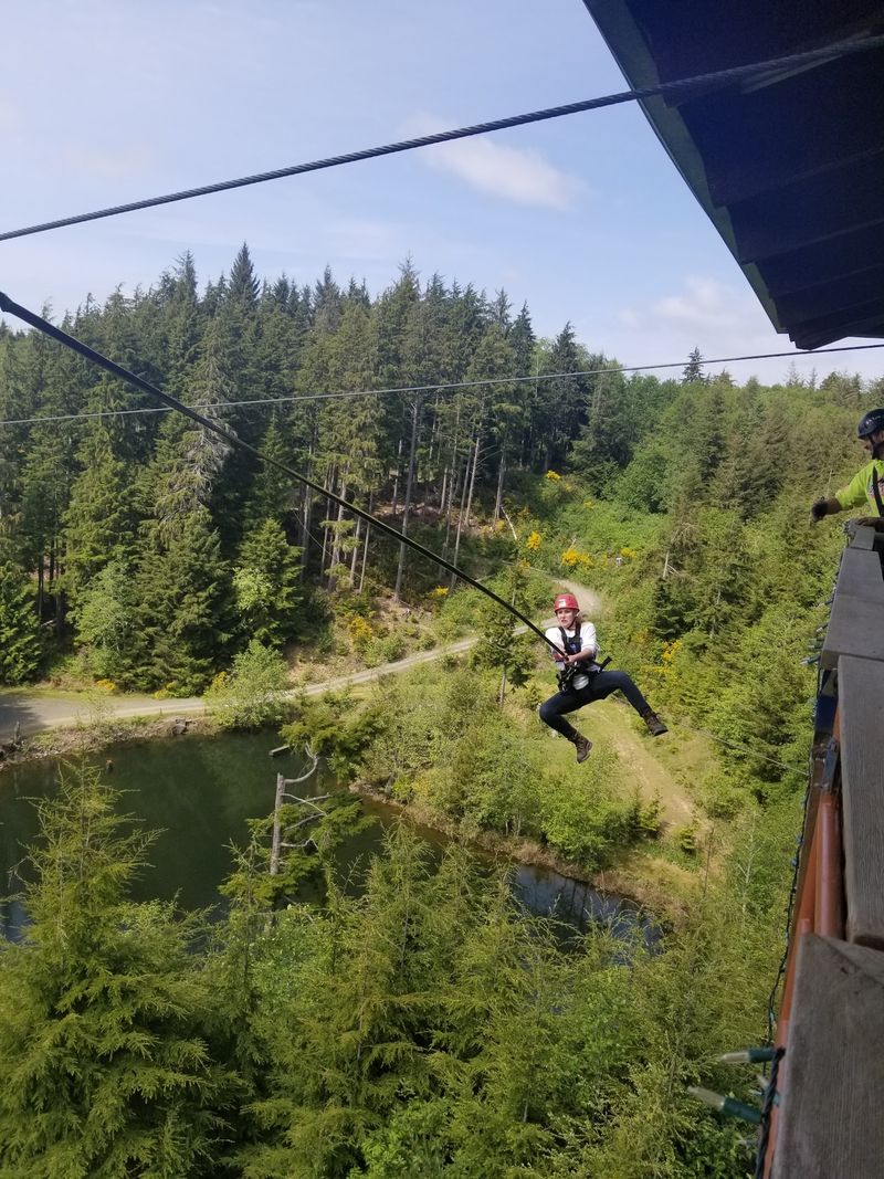 High Life Adventures Zip Line Tours, Warrenton, Oregon