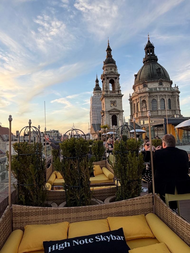 High Note SkyBar, Budapest, Hungary High Note SkyBar, Budapest, Hungary