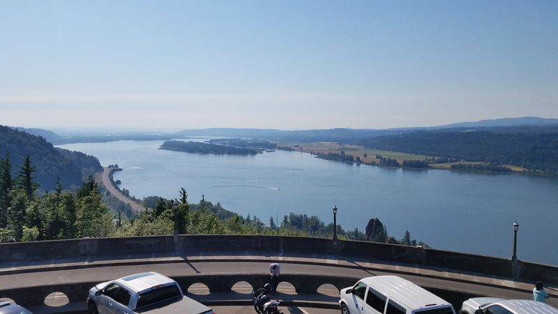 Historic Columbia River Highway, Oregon, Corbett Historic Columbia River Highway, Oregon, Corbett