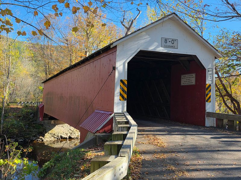 Historic Eagleville Covered Bridge, Shushan, NY Historic Eagleville Covered Bridge, Shushan, NY