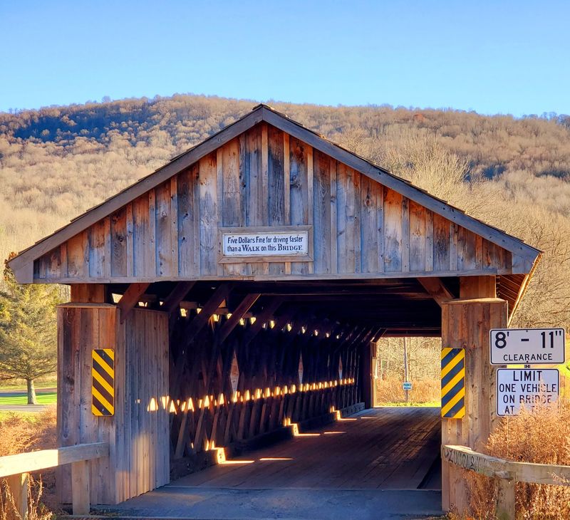 Historic Fitch's Covered Bridge, Delhi, NY Historic Fitch's Covered Bridge, Delhi, NY