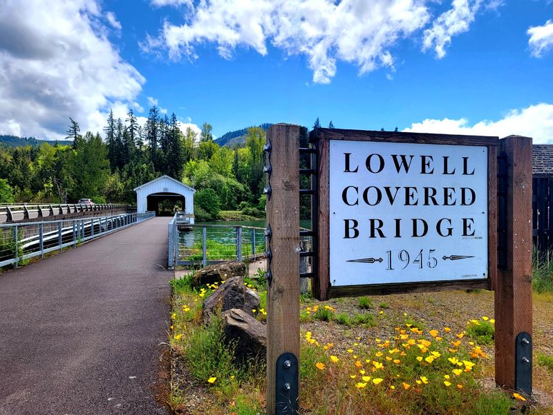 Historic Lowell Covered Bridge Historic Lowell Covered Bridge