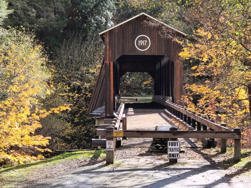 Historic McKee Covered Bridge, Jacksonville, OR Historic McKee Covered Bridge, Jacksonville, OR