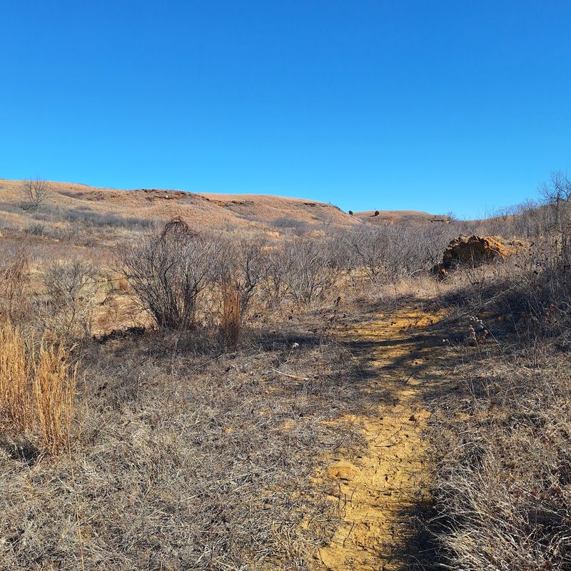 Horsethief Canyon Trail, Marquette, Kansas Horsethief Canyon Trail, Marquette, Kansas