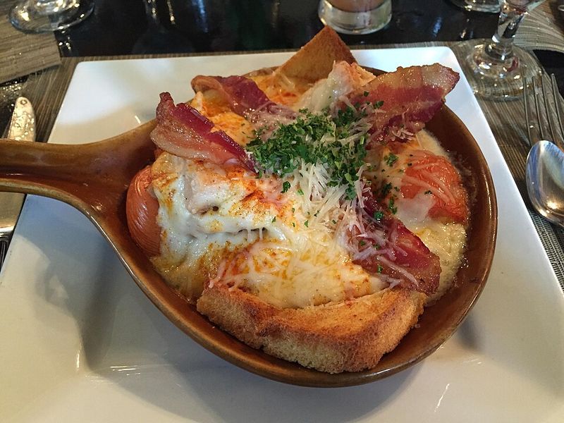 Hot Brown at The Brown Hotel, Louisville, USA Hot Brown at The Brown Hotel, Louisville, USA