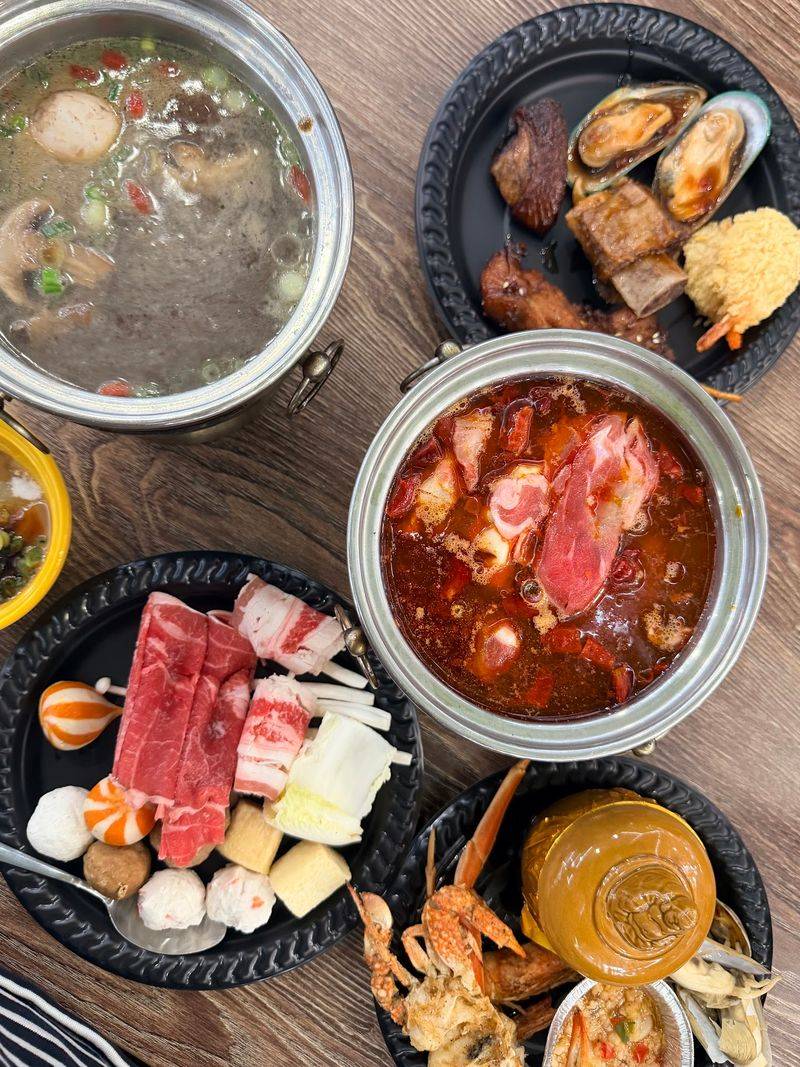 Hot Pot Beside The Buffet Line Hot Pot Beside The Buffet Line