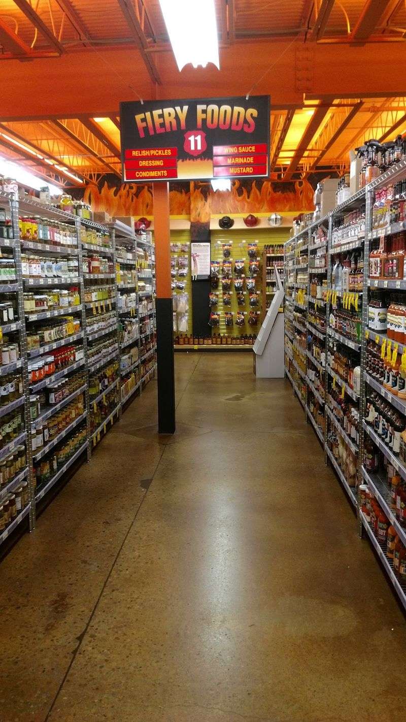 Hot Sauce Hall and Themed Displays