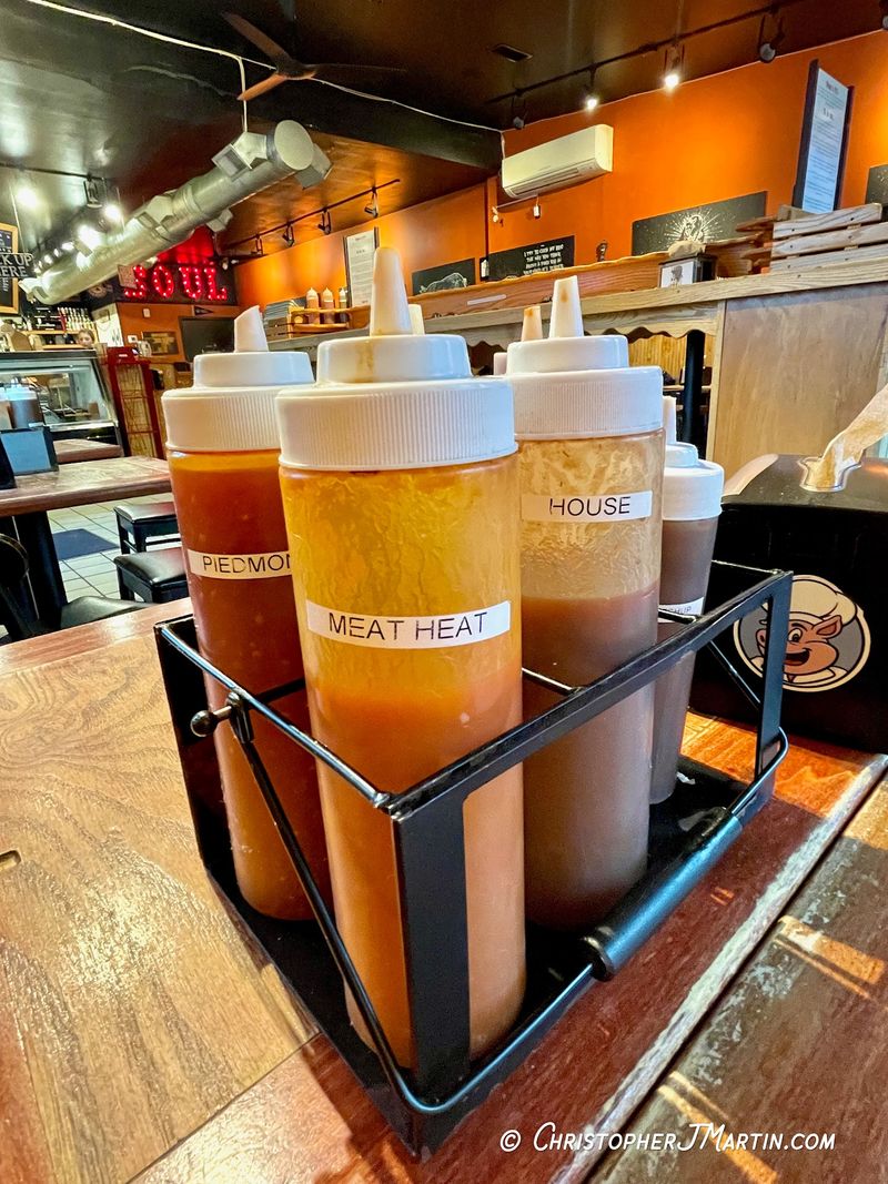 House-Made Sauces On Every Table House-Made Sauces On Every Table