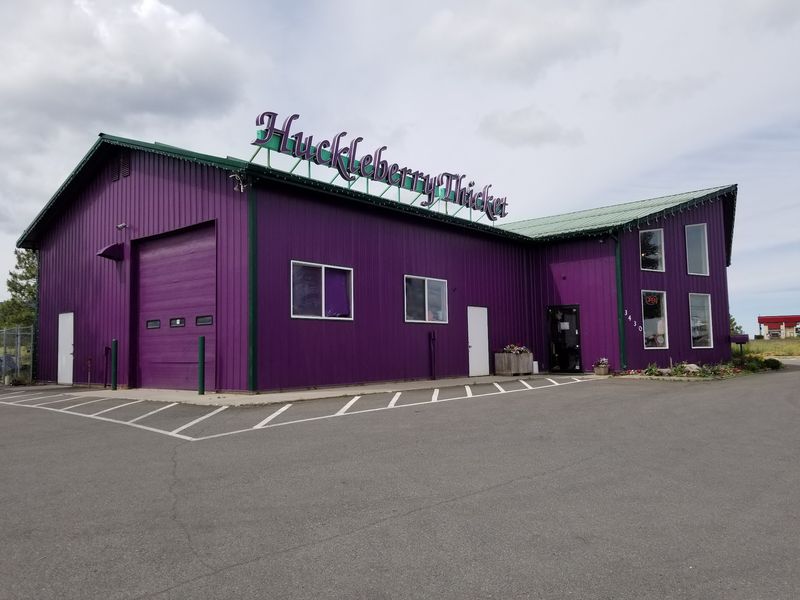 Huckleberry Thicket, Post Falls, Idaho Huckleberry Thicket, Post Falls, Idaho