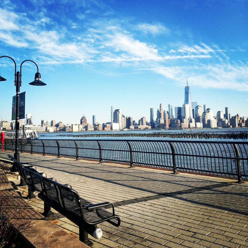 Hudson River Waterfront Walkway, Hoboken, NJ Hudson River Waterfront Walkway, Hoboken, NJ