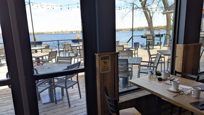 Indoor Seating With Lake Views Keeps the Experience Going Year-Round Indoor Seating With Lake Views Keeps the Experience Going Year-Round