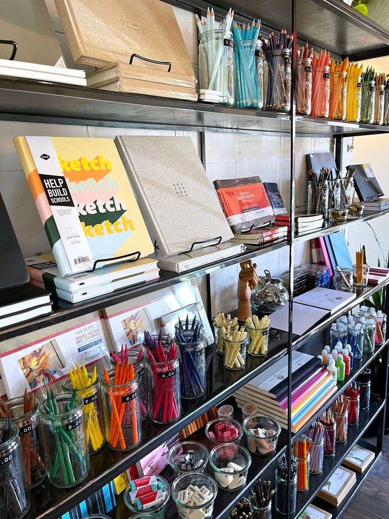 Inks, Art Supplies, and Small Local Treasures