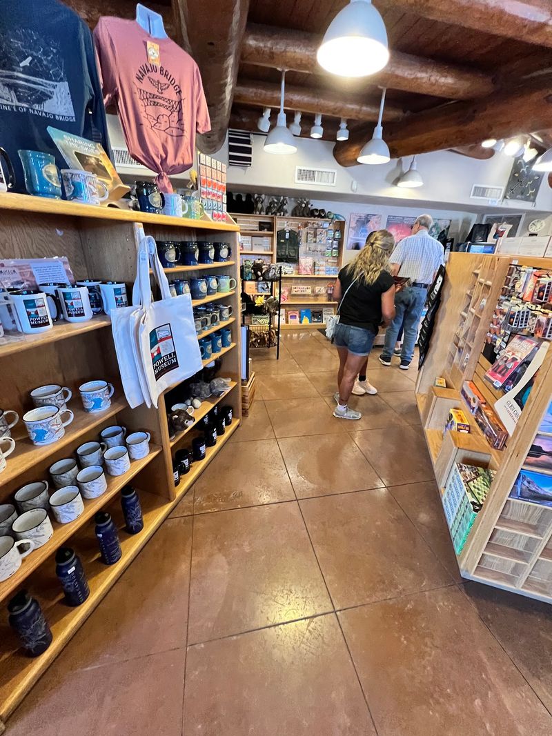 Inside the Interpretive Center and Gift Shop