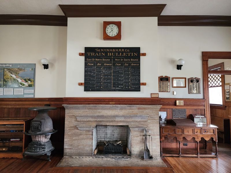 Inside the Little Station Museum