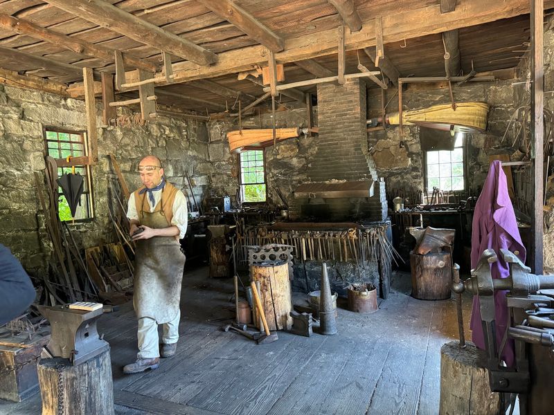Iron, Sparks, and the Blacksmith Shop Iron, Sparks, and the Blacksmith Shop