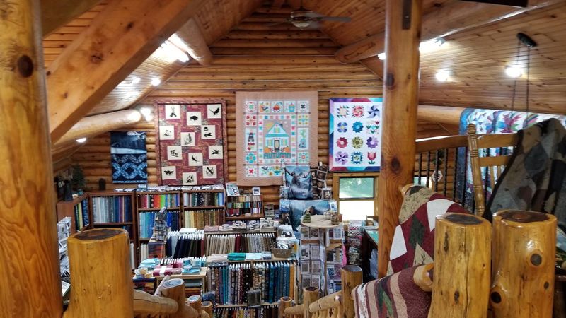 Jan's Log Cabin Quilt Shop, Bixby, OK Jan's Log Cabin Quilt Shop, Bixby, OK