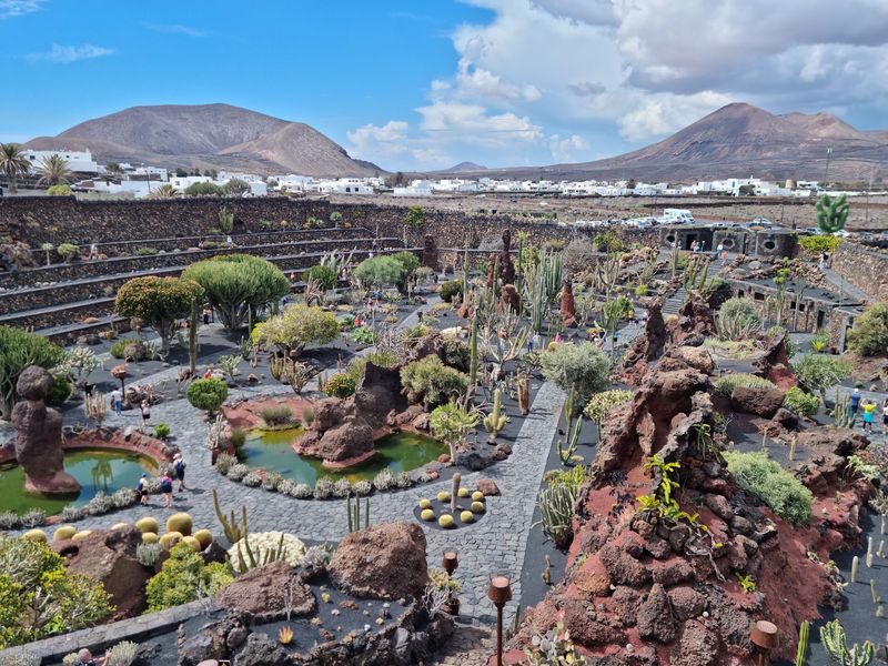 Jardín de Cactus, Guatiza, Lanzarote, Spain Jardín de Cactus, Guatiza, Lanzarote, Spain