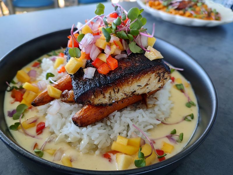 Jerk Mahi and Coconut Rice Steal the Show