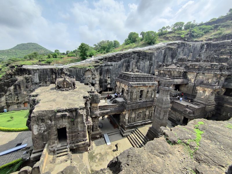 Kailasa Temple at Ellora, India Kailasa Temple at Ellora, India