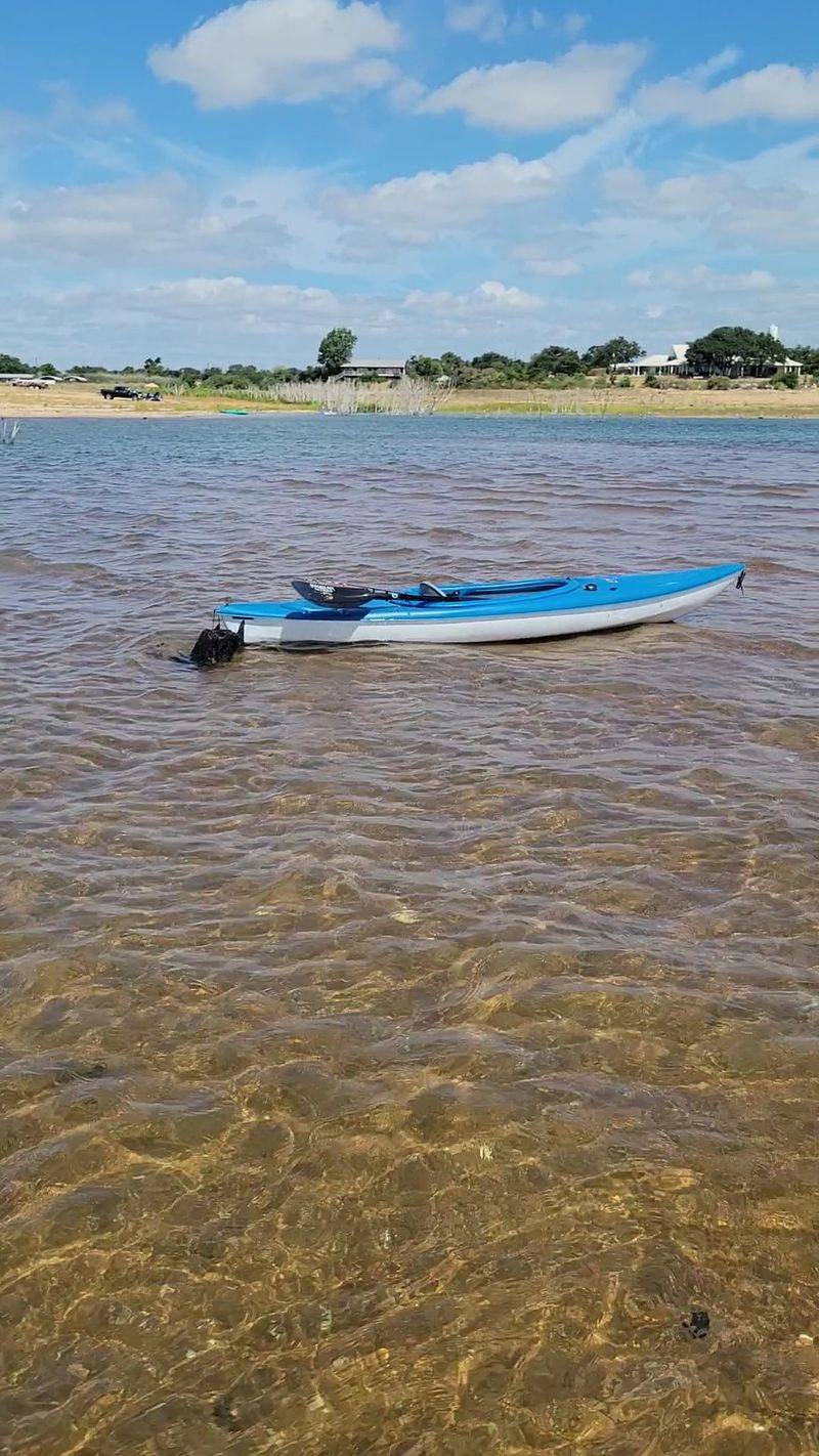 Kayaking Across Open Water Kayaking Across Open Water