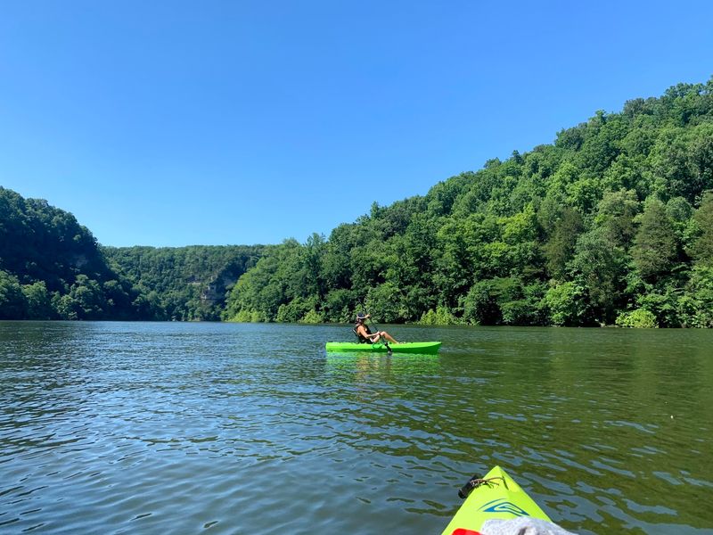 Kayaking the Caney Fork